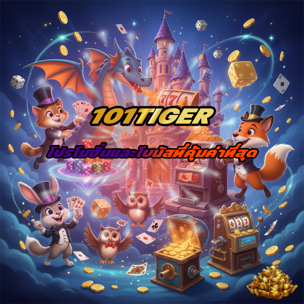 ทำความรู้จักกับ 101tiger แพลตฟอร์มความบันเทิงระดับมาตรฐาน