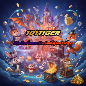 ทำความรู้จักกับ 101tiger แพลตฟอร์มความบันเทิงระดับมาตรฐาน